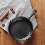 قیمت و خرید تابه چدن دسته دار زیر بامبو وارداتی
