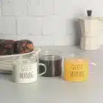 قیمت و خرید قهوه خوری پیرکس دسته رنگی good morning وارداتی
