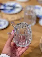 قیمت و خرید عسل خوری بلور کاکتوس وارداتی