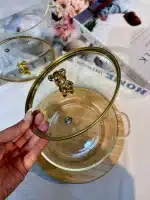 خرید و قیمت قابلمه پیرکس شعله مستقیم خرسی وارداتی