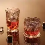 قیمت و خرید لیوان دفرمه طرح یخی DELI GLASS