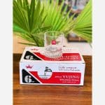 قیمت و خرید نیم لیوان بلور کف شیاردار yujing
