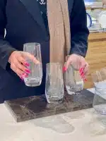 لیوان و نیم لیوان مدل آلگرا ALEGRA دلی گلس