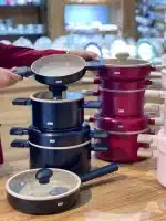 خرید و قیمت سرویس قابلمه سرامیکی prochef آرو AROW