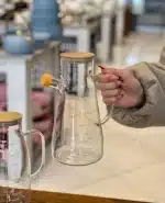 روغن ریز پیرکس درب بامبو وارداتی