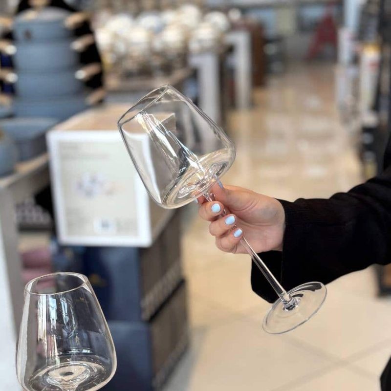 گیلاس پایه بلند کریستال GLASS WARE