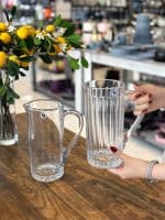 پارچ استوانه ای بلور کریستالین JT GLASS