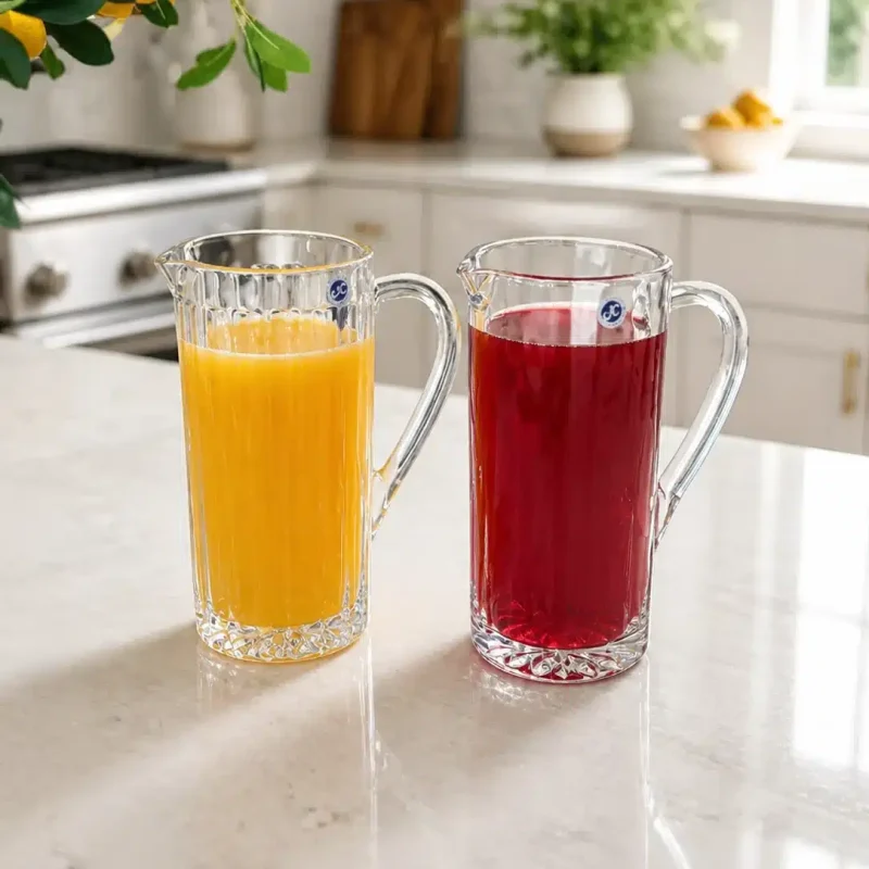 پارچ استوانه ای بلور کریستالین JT GLASS
