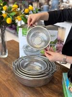 خرید ست آبکش استیل 6 تایی IMPERIAL BASKET