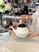 خرید کتری لعابی enamel kettle وارداتی