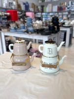 خرید و قیمت کتری قوری لعابی دو درب دسته بالای وارداتی