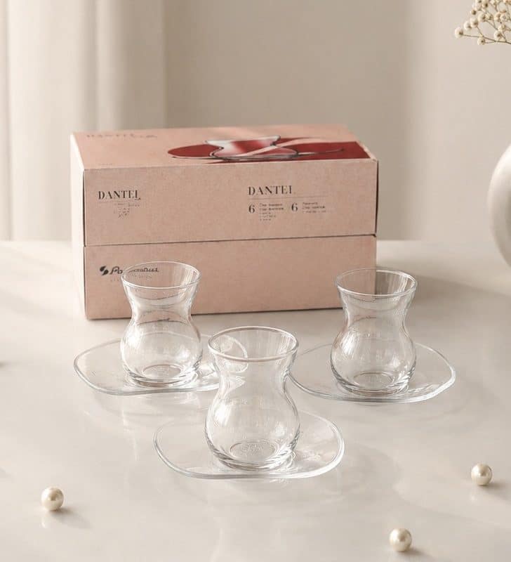 خرید فنجان نعلبکی مدل DANTEL برند پاشاباغچه