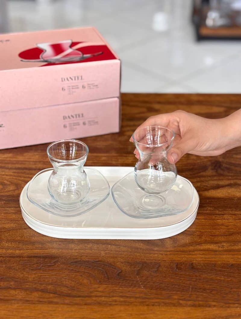 خرید فنجان نعلبکی مدل DANTEL برند پاشاباغچه