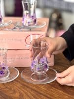 خرید استکان نعلبکی طرحدار برند پاشاباغچه